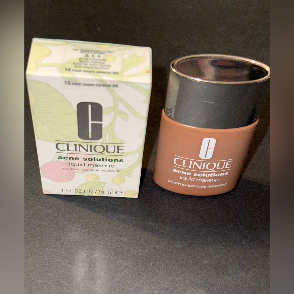 Clinique Acne Solutions - 18 Fresh Cream Caramel Brand New